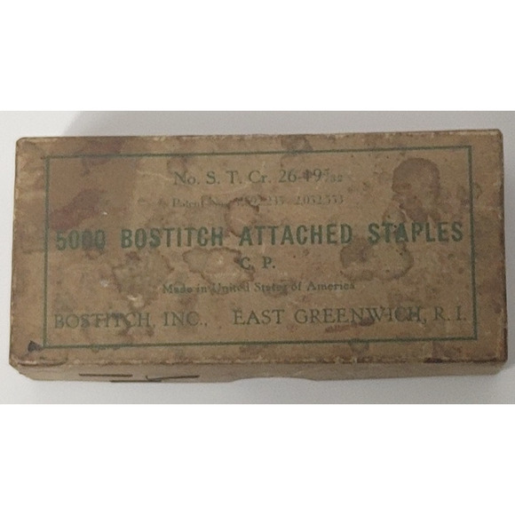 Vintage Bostitch Attached and Chisels Staples OPEN BOXES READ - Picture 6 of 9